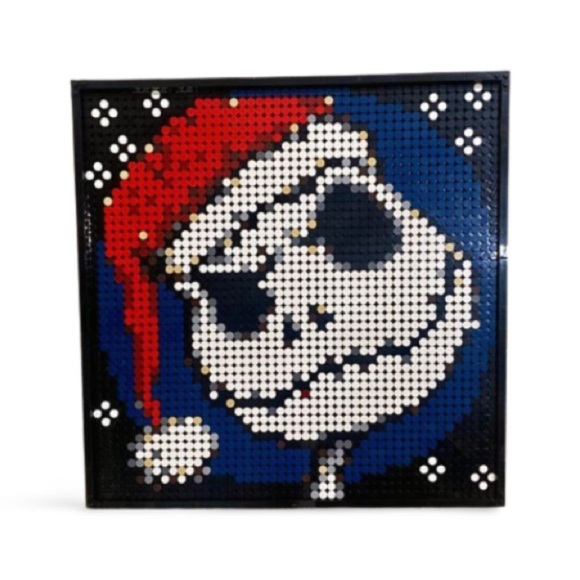 LEGO Jack Skellington from The Nightmare Before Christmas Custom Wall Art